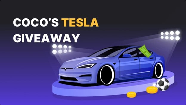 BC.GAME $2,100,000 prize pool and a Tesla
