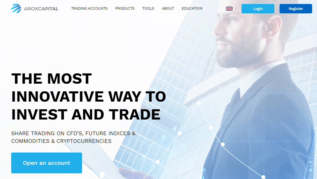 Aroxcapital website