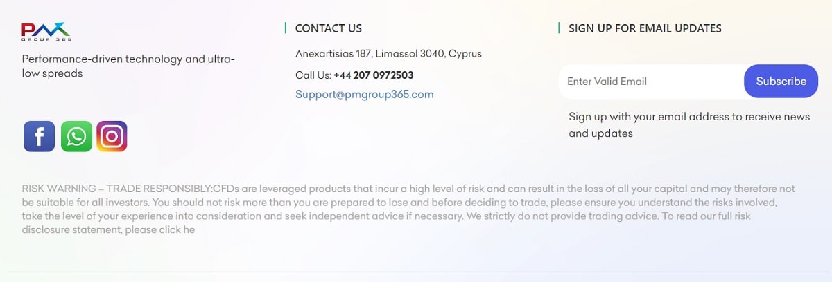 PMGroup 365 support and contact