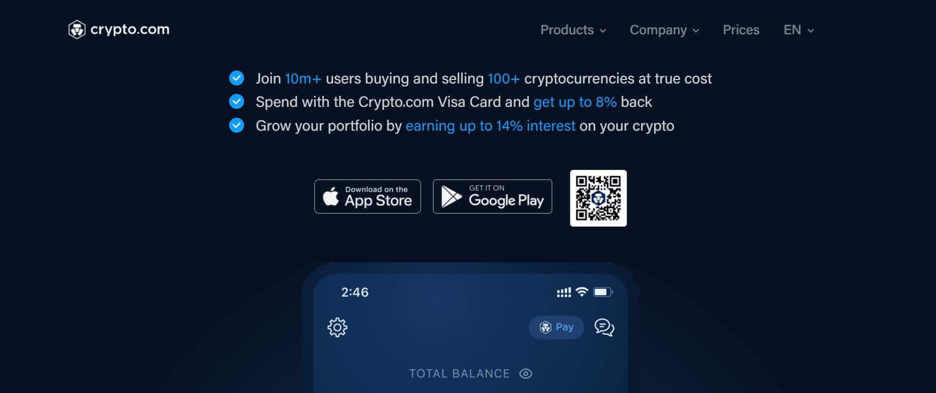 Crypto.com website