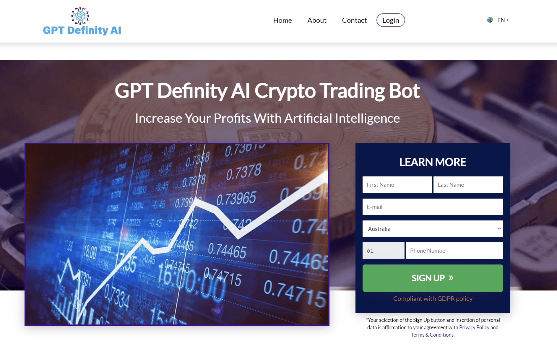 GPT Definity AI sign up
