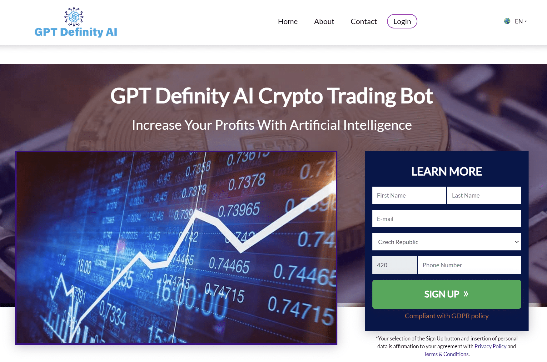 Immediate Definity AI official website