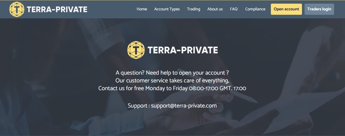 Terra Private Customer Support