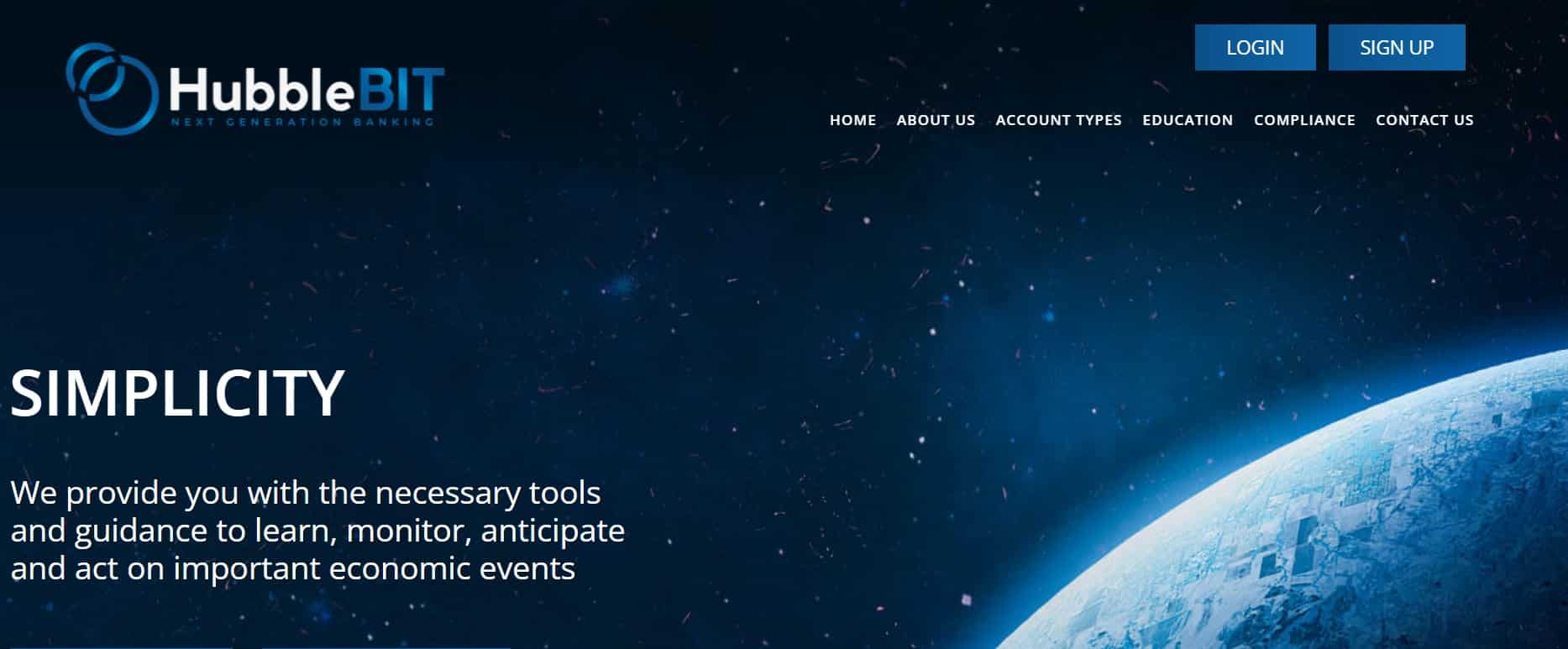 HubbleBIT website