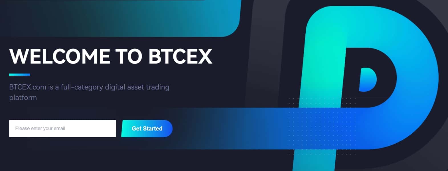 BTCEX website