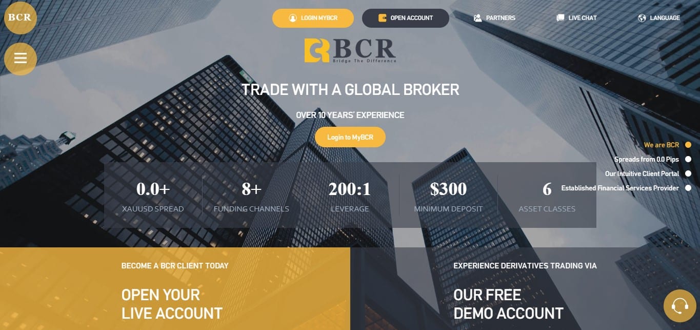 BCR website