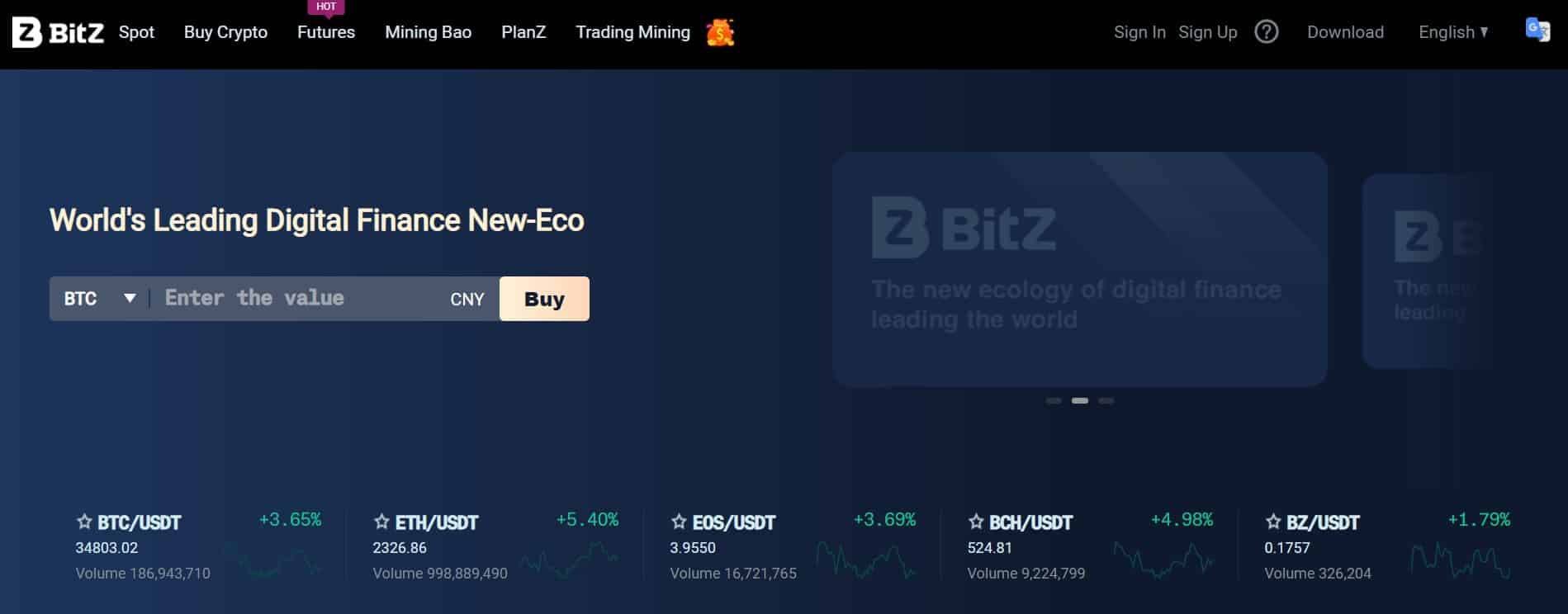 Bit-Z website