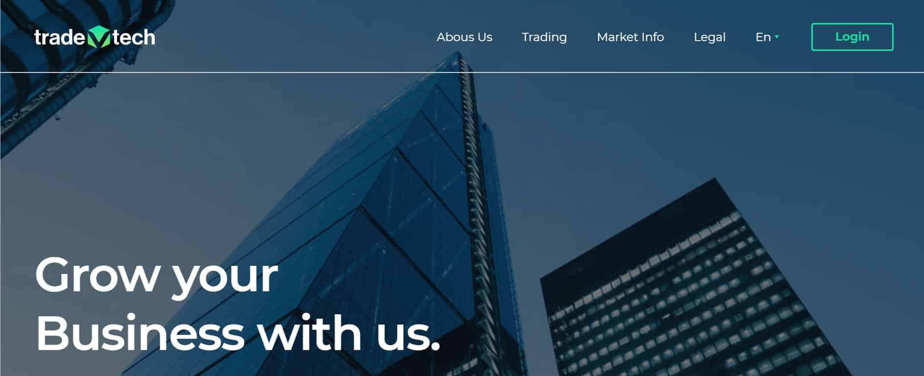 TradeVtech website